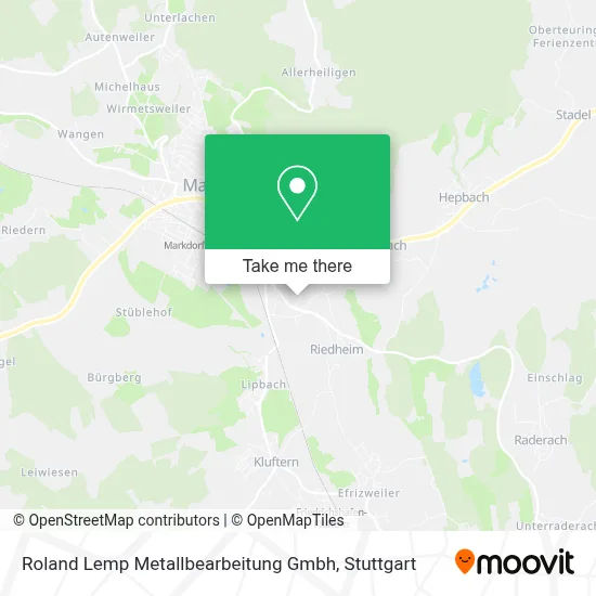 Roland Lemp Metallbearbeitung Gmbh map