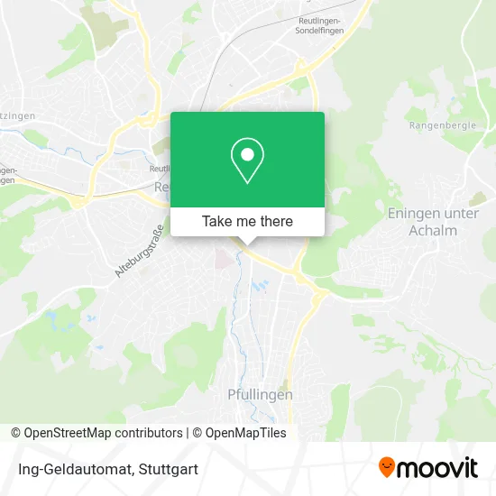 Ing-Geldautomat map