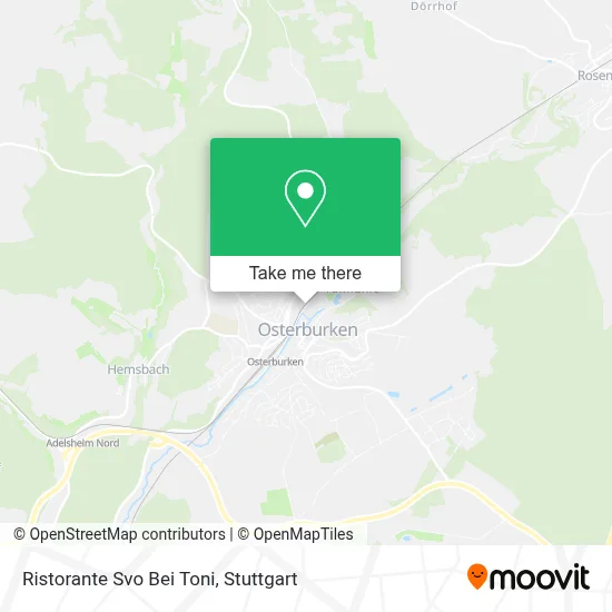 Ristorante Svo Bei Toni map