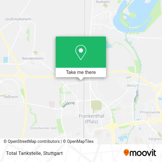 Total Tankstelle map