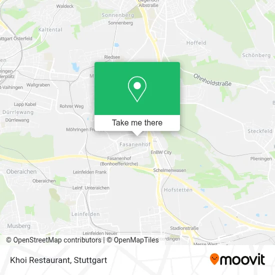 Khoi Restaurant map