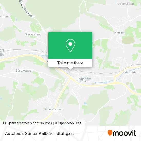 Autohaus Gunter Kalberer map