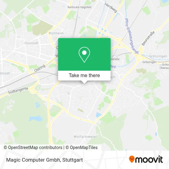 Magic Computer Gmbh map