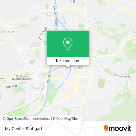 My-Center map