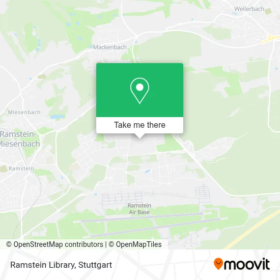 Ramstein Library map