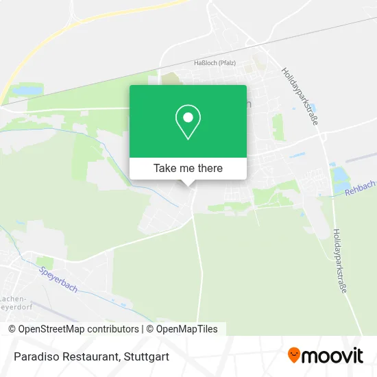Ristorante Paradiso map