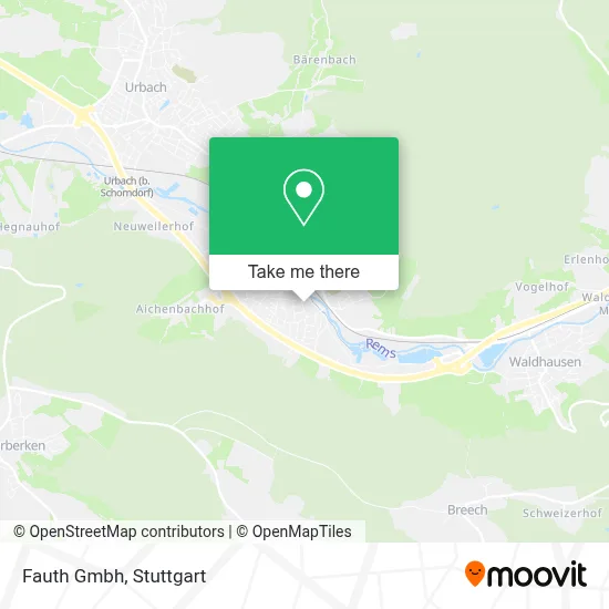 Fauth Gmbh map