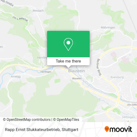 Rapp Ernst Stukkateurbetrieb map