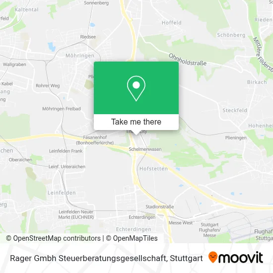 Rager Gmbh Steuerberatungsgesellschaft map