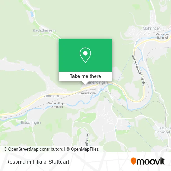 Rossmann Filiale map