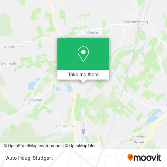 Auto Haug map