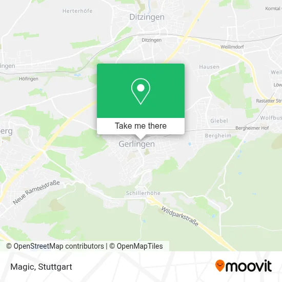 Magic map