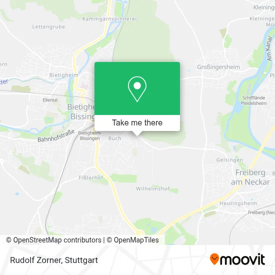 Rudolf Zorner map