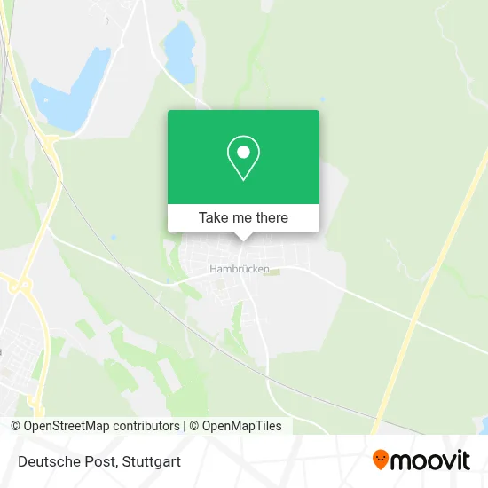 Deutsche Post map