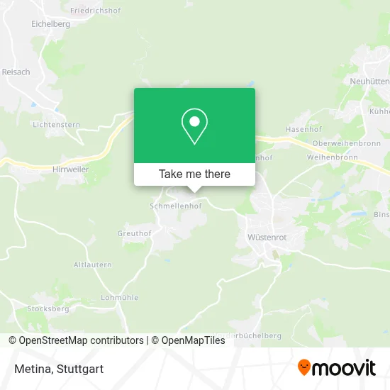 Metina map