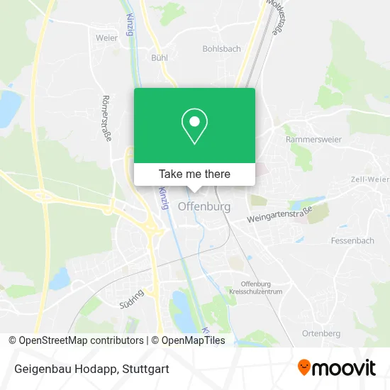 Geigenbau Hodapp map