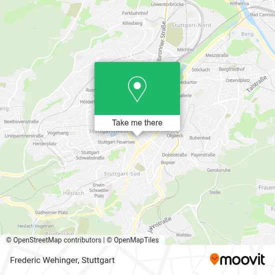 Frederic Wehinger map