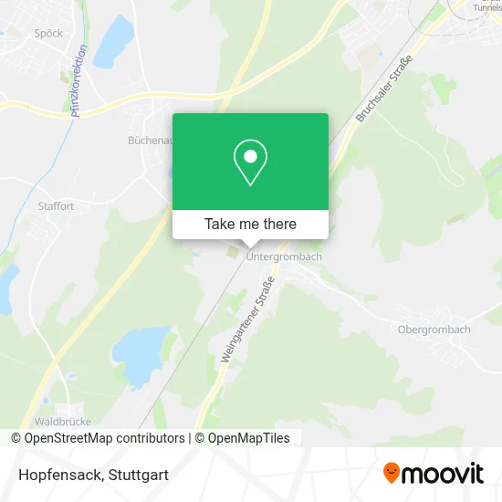 Hopfensack map
