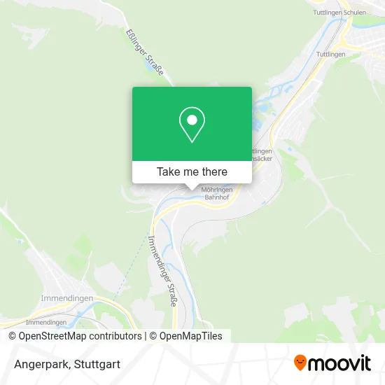 Angerpark map