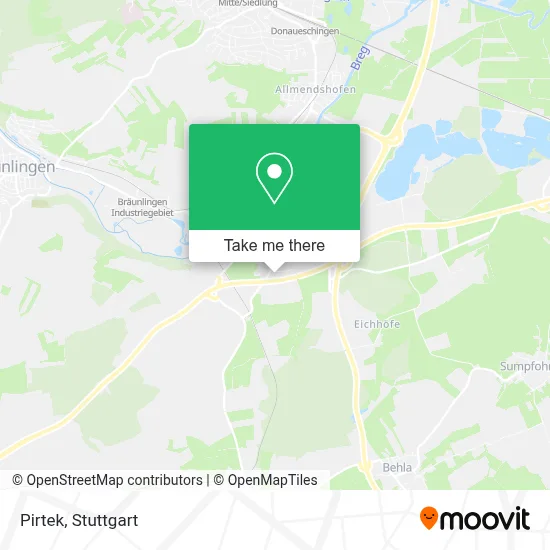 Pirtek map