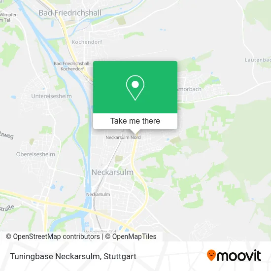 Tuningbase Neckarsulm map