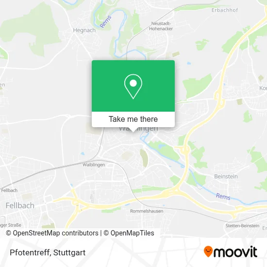 Pfotentreff map