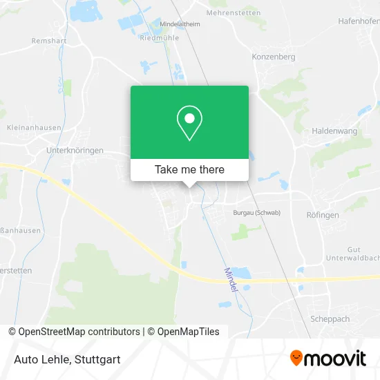 Auto Lehle map