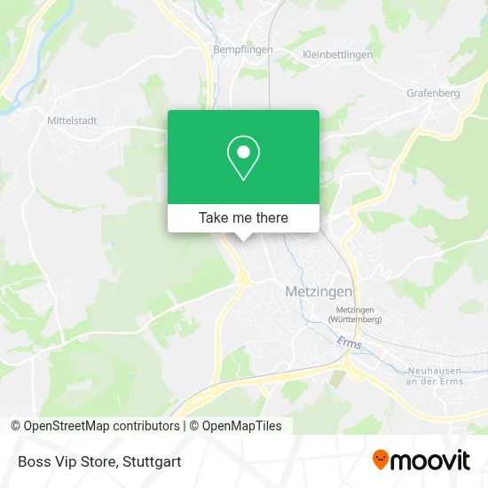 Boss Vip Store map