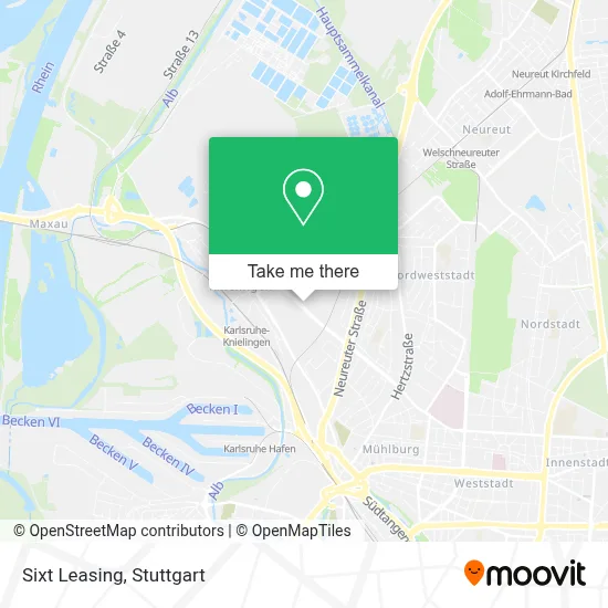 Sixt Leasing map