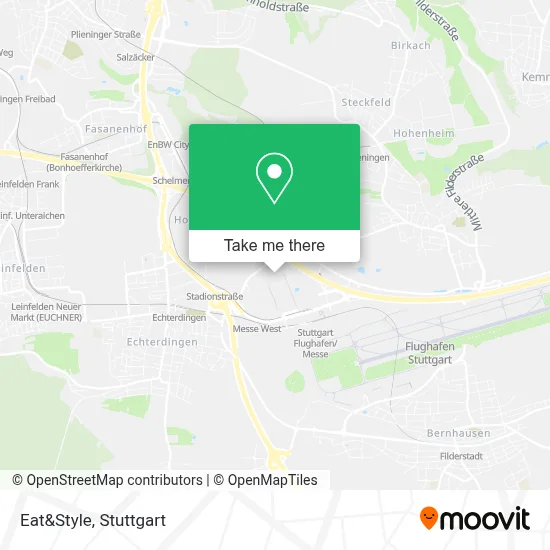 Eat&Style map