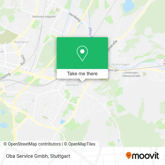 Oba Service Gmbh map