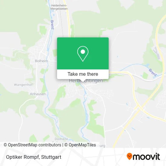 Optiker Rompf map