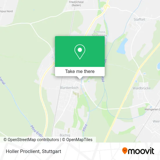 Holler Proclient map