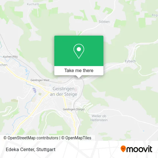 Edeka Center map