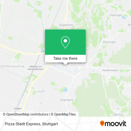 Pizza Stadt Express map