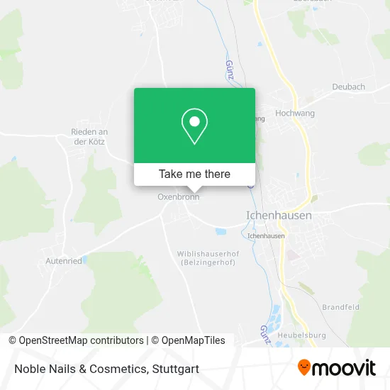 Noble Nails & Cosmetics map