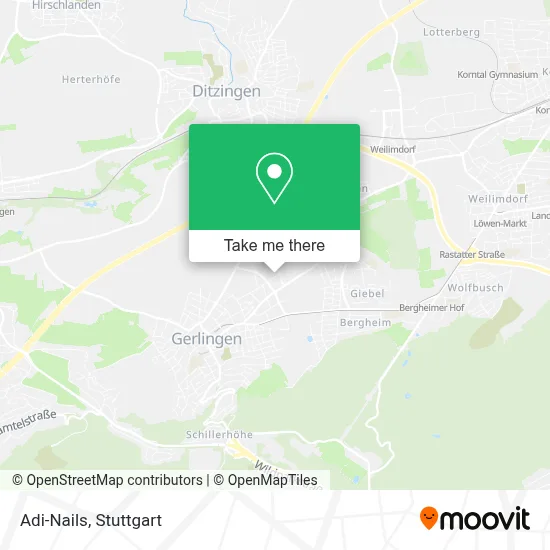 Adi-Nails map
