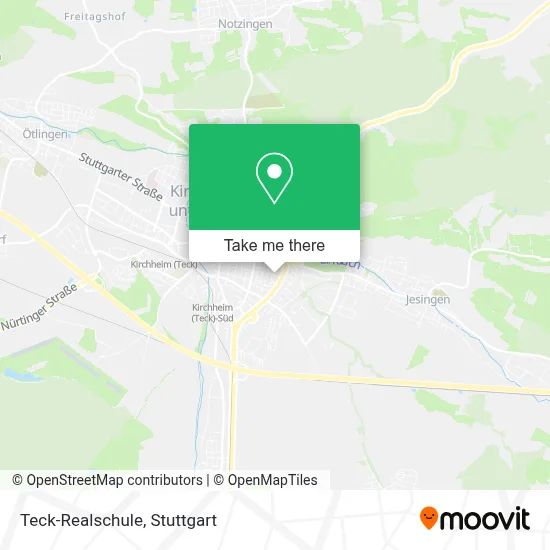 Teck-Realschule map