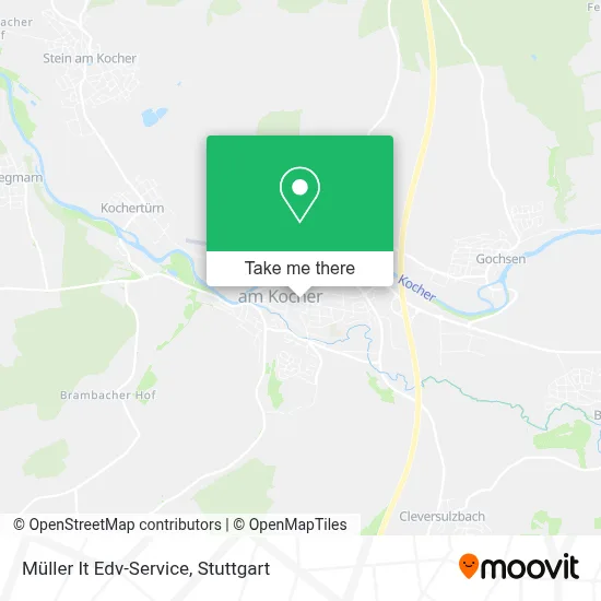 Müller It Edv-Service map