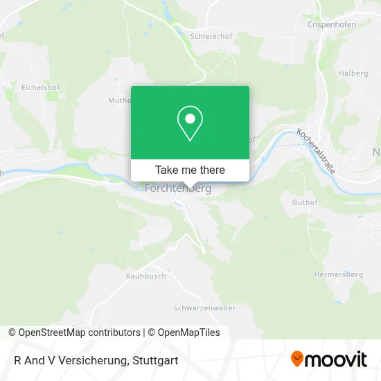 R And V Versicherung map