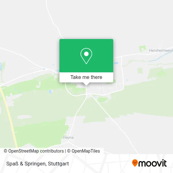 Spaß & Springen map
