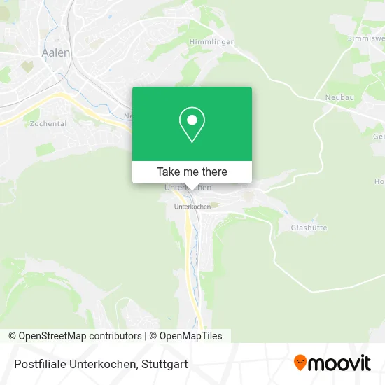 Postfiliale Unterkochen map