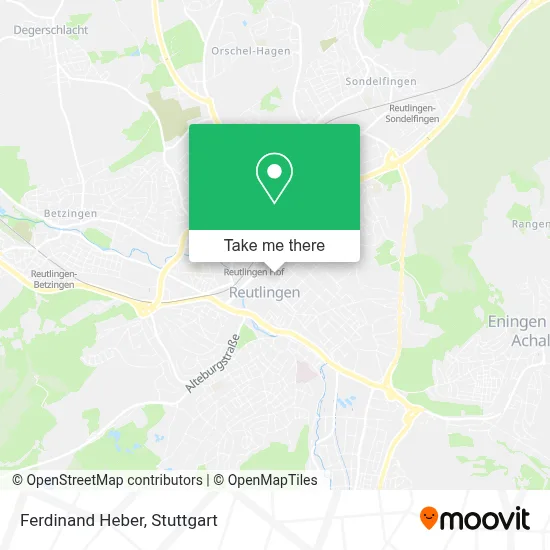 Ferdinand Heber map