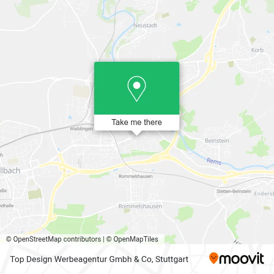 Top Design Werbeagentur Gmbh & Co map