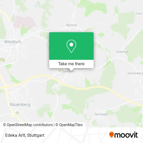 Edeka Arlt map