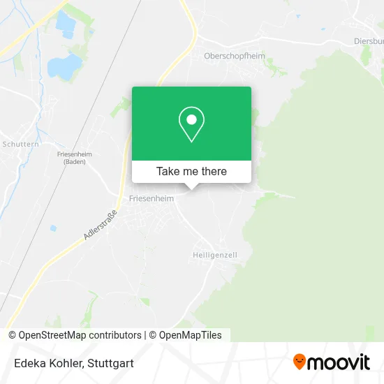 Edeka Kohler map