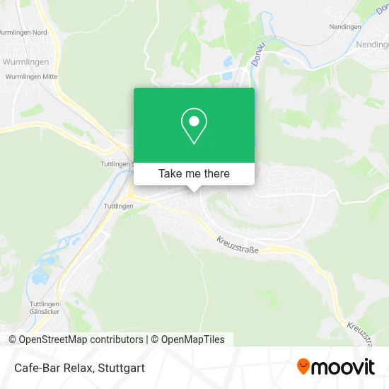Cafe-Bar Relax map