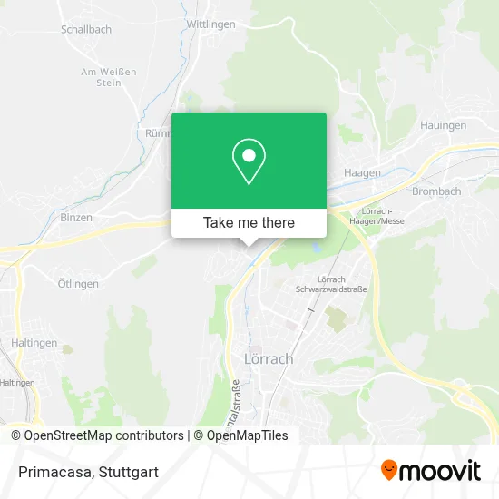 Primacasa map
