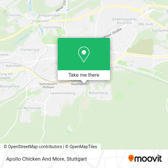 Apollo Chicken And More map