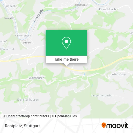 Rastplatz map